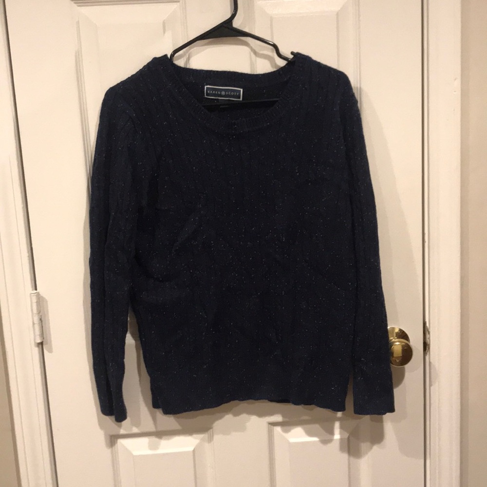 Blue sweater